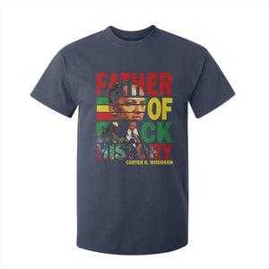 Carter G Woodson T Shirt For Kid Father Of Black History Month TS11 Navy Print Your Wear