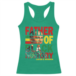 Carter G Woodson Racerback Tank Top Father Of Black History Month TS11 Irish Green Print Your Wear