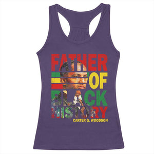 Carter G Woodson Racerback Tank Top Father Of Black History Month TS11 Purple Print Your Wear
