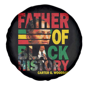 Carter G Woodson Spare Tire Cover Father Of Black History Month TS11 Print Your Wear