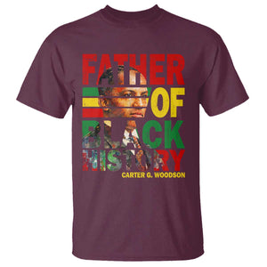 Carter G Woodson T Shirt Father Of Black History Month TS11 Maroon Print Your Wear