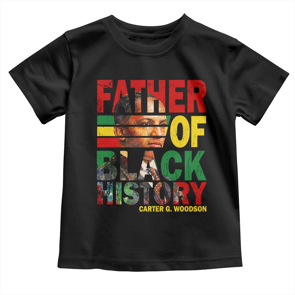 Carter G Woodson Toddler T Shirt Father Of Black History Month TS11 Black Print Your Wear