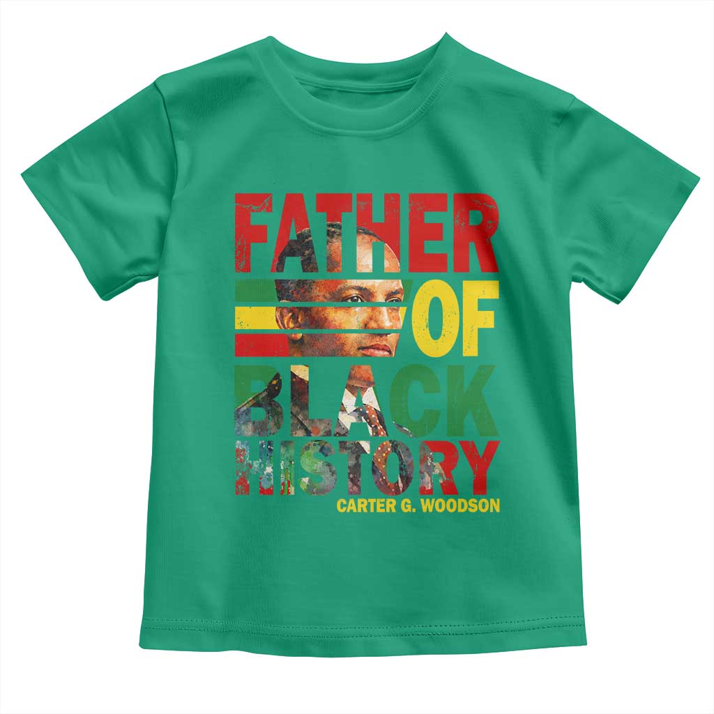 Carter G Woodson Toddler T Shirt Father Of Black History Month TS11 Irish Green Print Your Wear