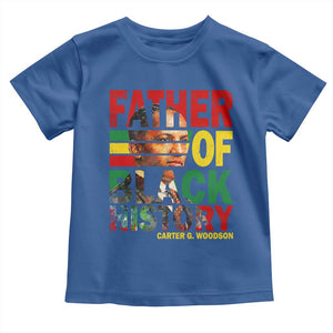 Carter G Woodson Toddler T Shirt Father Of Black History Month TS11 Royal Blue Print Your Wear