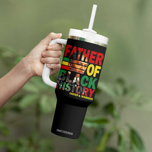 Carter G Woodson Tumbler With Handle Father Of Black History Month TS11 Print Your Wear