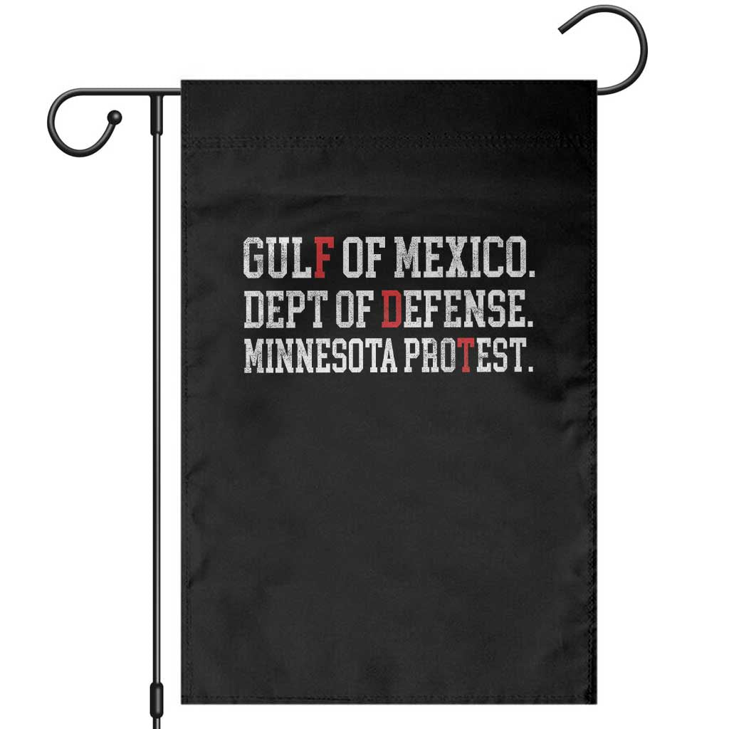 Gulf Of Mexico Dept Of Defense Minnesota Garden Flag Funny Political American Pride TS11 Black Print Your Wear