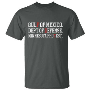Gulf Of Mexico Dept Of Defense Minnesota T Shirt Funny Political American Pride TS11 Dark Heather Print Your Wear