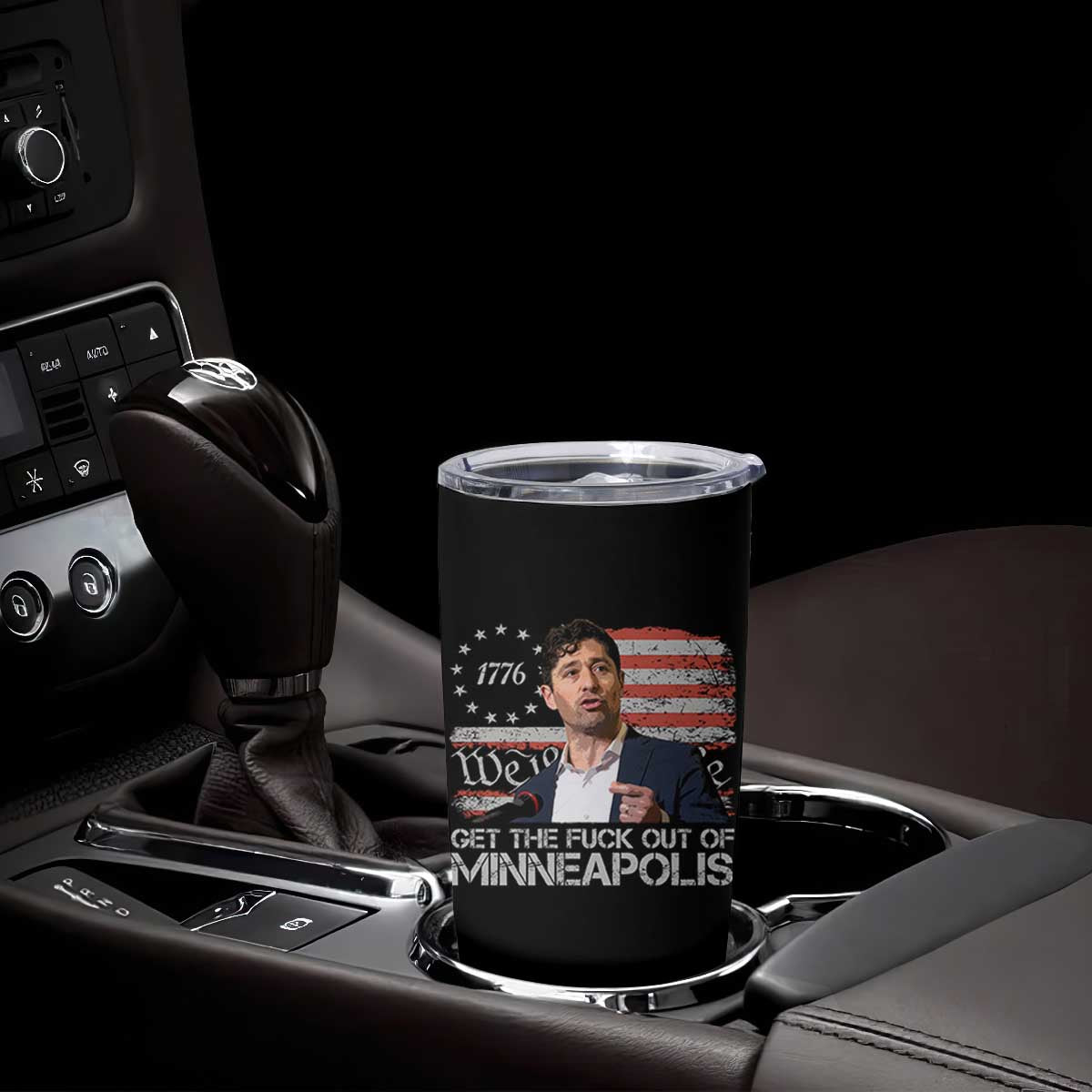 Get The Fuck Out Of Minneapolis Tumbler Cup Mayor Resistance Protest Jacob Political TS11 Print Your Wear