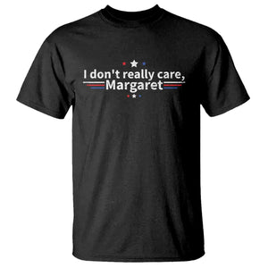 Funny JD Vance 2025 I Don't Really Care Margaret T Shirt Vintage USA Flag Star TS11 Black Print Your Wear