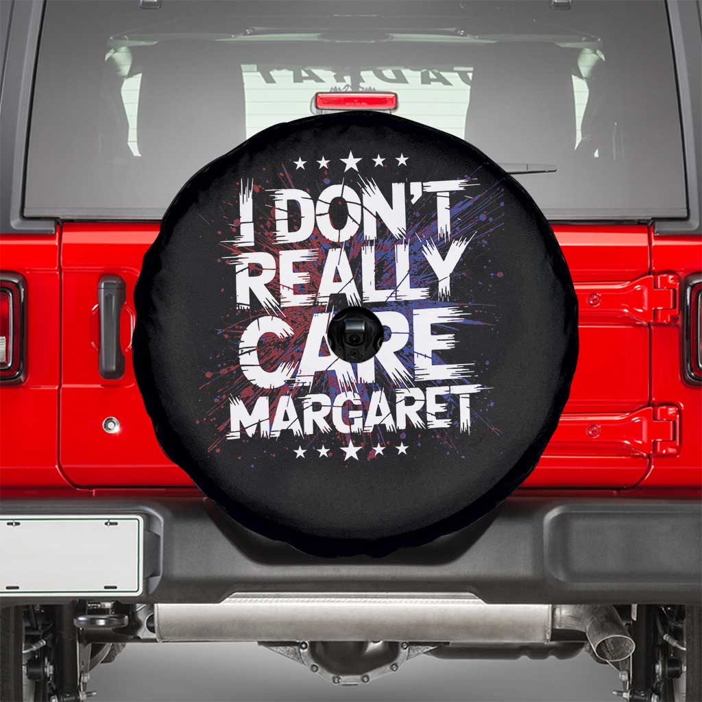 Funny JD Vance 2025 I Don't Really Care Margaret Spare Tire Cover Star TS11 Black Print Your Wear