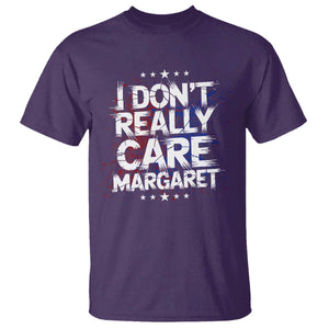 Funny JD Vance 2025 I Don't Really Care Margaret T Shirt Star TS11 Purple Print Your Wear