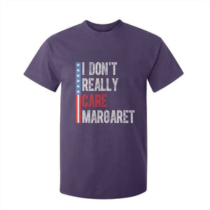 Funny JD Vance 2025 I Don't Really Care Margaret T Shirt For Kid American Flag Stripe TS11 Purple Print Your Wear
