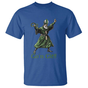 Funny St Patrick's Day T Shirt Go'n Git Saint Patrick Snake TS11 Royal Blue Print Your Wear