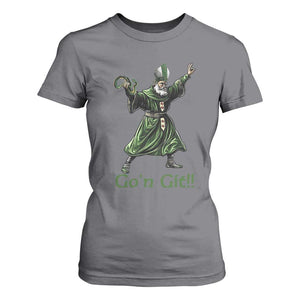 Funny St Patrick's Day T Shirt For Women Go'n Git Saint Patrick Snake TS11 Charcoal Print Your Wear