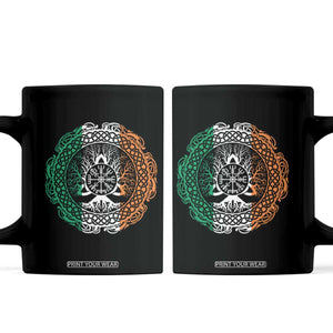 Norse Gaels Viking Yggdrasil Awe Tree Coffee Mug Irish St Patricks Day TS11 Black Print Your Wear