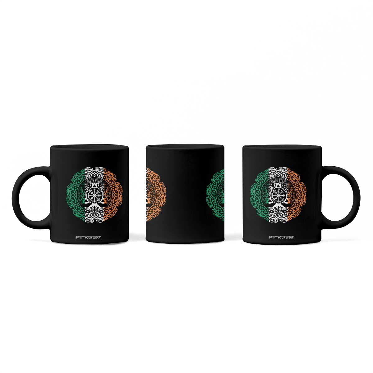 Norse Gaels Viking Yggdrasil Awe Tree Coffee Mug Irish St Patricks Day TS11 Print Your Wear