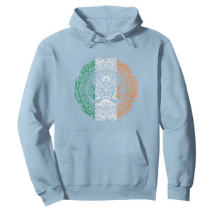 Norse Gaels Viking Yggdrasil Awe Tree Hoodie Irish St Patricks Day TS11 Light Blue Print Your Wear