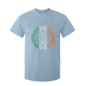 Norse Gaels Viking Yggdrasil Awe Tree T Shirt For Kid Irish St Patricks Day TS11 Light Blue Print Your Wear