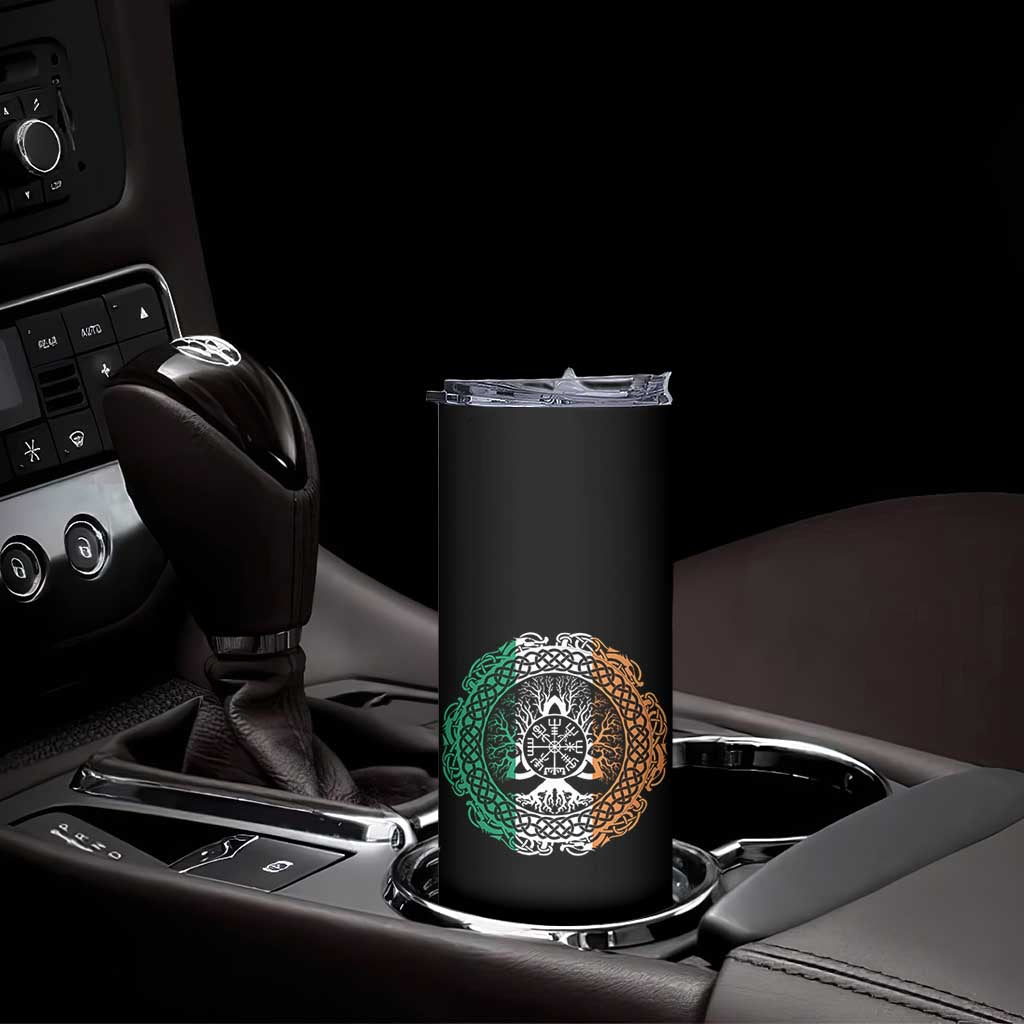 Norse Gaels Viking Yggdrasil Awe Tree Skinny Tumbler Irish St Patricks Day TS11 Print Your Wear