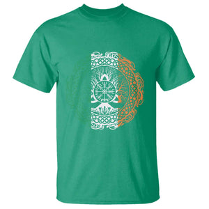 Norse Gaels Viking Yggdrasil Awe Tree T Shirt Irish St Patricks Day TS11 Irish Green Print Your Wear