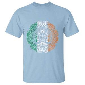 Norse Gaels Viking Yggdrasil Awe Tree T Shirt Irish St Patricks Day TS11 Light Blue Print Your Wear