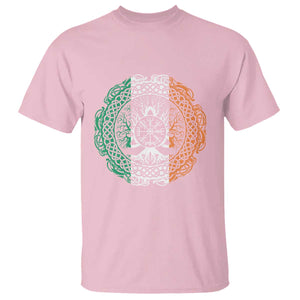 Norse Gaels Viking Yggdrasil Awe Tree T Shirt Irish St Patricks Day TS11 Light Pink Print Your Wear
