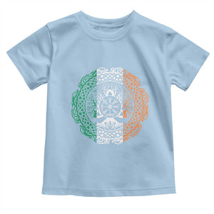 Norse Gaels Viking Yggdrasil Awe Tree Toddler T Shirt Irish St Patricks Day TS11 Light Blue Print Your Wear