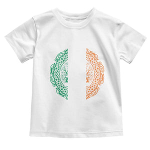 Norse Gaels Viking Yggdrasil Awe Tree Toddler T Shirt Irish St Patricks Day TS11 White Print Your Wear
