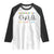 Autism Didn't Stop Einstein Mozart Newton Raglan Shirt Autism Awareness TS11 White Black Print Your Wear