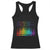 Autism Awareness Racerback Tank Top Autism Dancing Differently To The Beat TS11 Black Print Your Wear