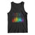 Autism Awareness Tank Top Autism Dancing Differently To The Beat TS11 Black Print Your Wear