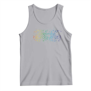 Celebrate Neurodiversity Tank Top Autism Awareness ASD ADHD Mental Health TS11 Athletic Heather Print Your Wear