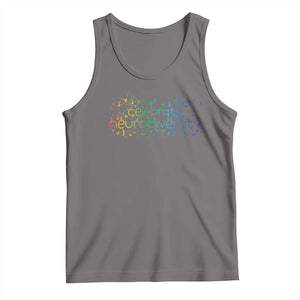 Celebrate Neurodiversity Tank Top Autism Awareness ASD ADHD Mental Health TS11 Deep Heather Print Your Wear