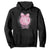 Neurodivergent Neuro Sparkly Hoodie Autism Spectrum ADHD Pink Bow Disco Ball TS11 Black Print Your Wear