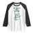 Funny My Bitch Got Autism Meme Raglan Shirt Autistic Frog TS11 White Black Print Your Wear