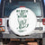 Funny My Bitch Got Autism Meme Spare Tire Cover Autistic Frog TS11 No hole White Print Your Wear