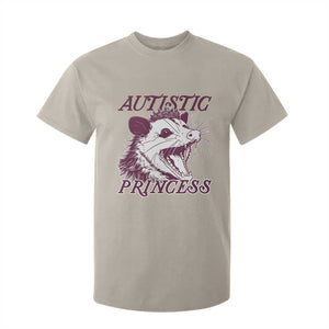 Funny Autistic Princess T Shirt For Kid Autism Awareness Opposum TS11 Sand Print Your Wear
