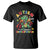 Funny Autism Is My Superpower T Shirt Autism Awareness Autistic Dinosaur TS11 Black Print Your Wear