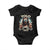 Funny Resurrection Christians Easter Day Baby Onesie Yolo JK BRB Jesus TS11 Black Print Your Wear