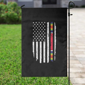 WW2 World War II Vintage American Flag Garden Flag TS11 Print Your Wear