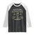 Put On The Whole Armor Of God Prayer Unit Raglan Shirt Ephesians 6:11 Christian Army TS11 Black White Print Your Wear