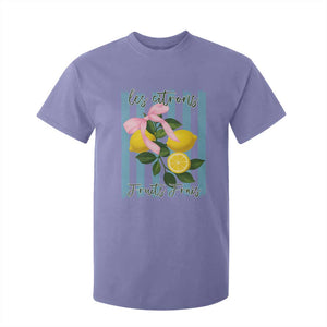 Funny Les Citrons Fruits Frais T Shirt For Kid Summer Lemon Tropical Coquette TS11 Violet Print Your Wear
