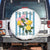 Funny Les Citrons Fruits Frais Spare Tire Cover Summer Lemon Tropical Coquette TS11 No hole White Print Your Wear