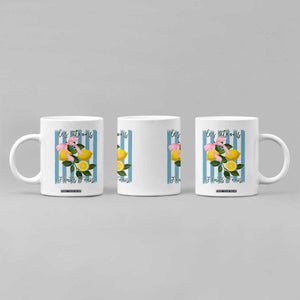 Funny Les Citrons Fruits Frais Coffee Mug Summer Lemon Tropical Coquette TS11 Print Your Wear