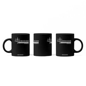 Fatherhood Is Kingdom Work Coffee Mug Christian Dad TS11 Print Your Wear