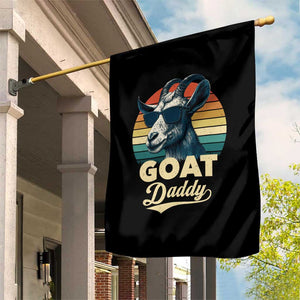 Goat Daddy Garden Flag Funny Goat Father Retro Vintage TS11 Print Your Wear