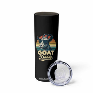 Goat Daddy Skinny Tumbler Funny Goat Father Retro Vintage TS11 Print Your Wear