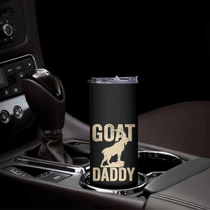 Goat Daddy Skinny Tumbler Funny Goat Father Vintage TS11 Print Your Wear