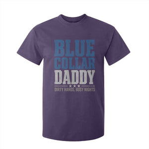 Blue Collar Daddy Dirty Hands Busy Nights T Shirt For Kid Funny Father's Day Gifts TS11 Purple Print Your Wear