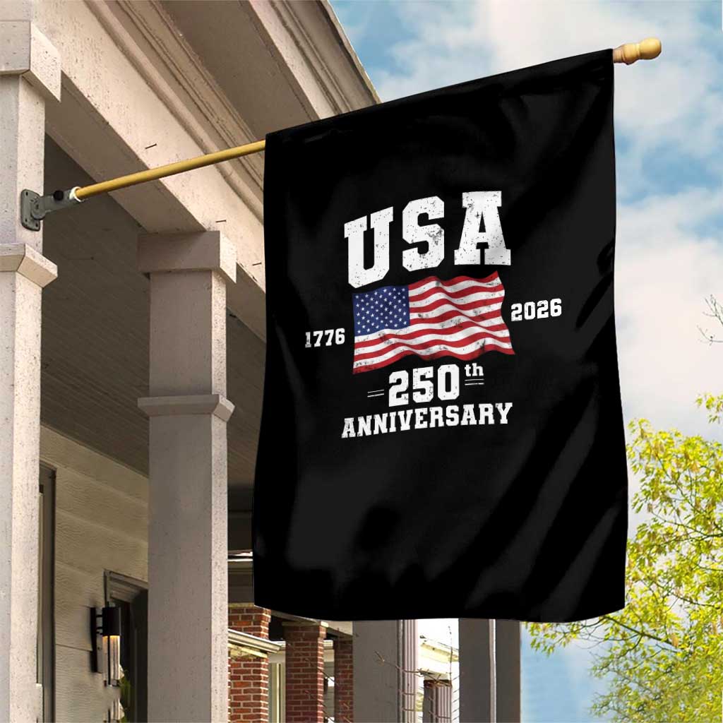 250th Anniversary USA 4th of July America US Flag Patriotic Garden Flag TS11 Print Your Wear